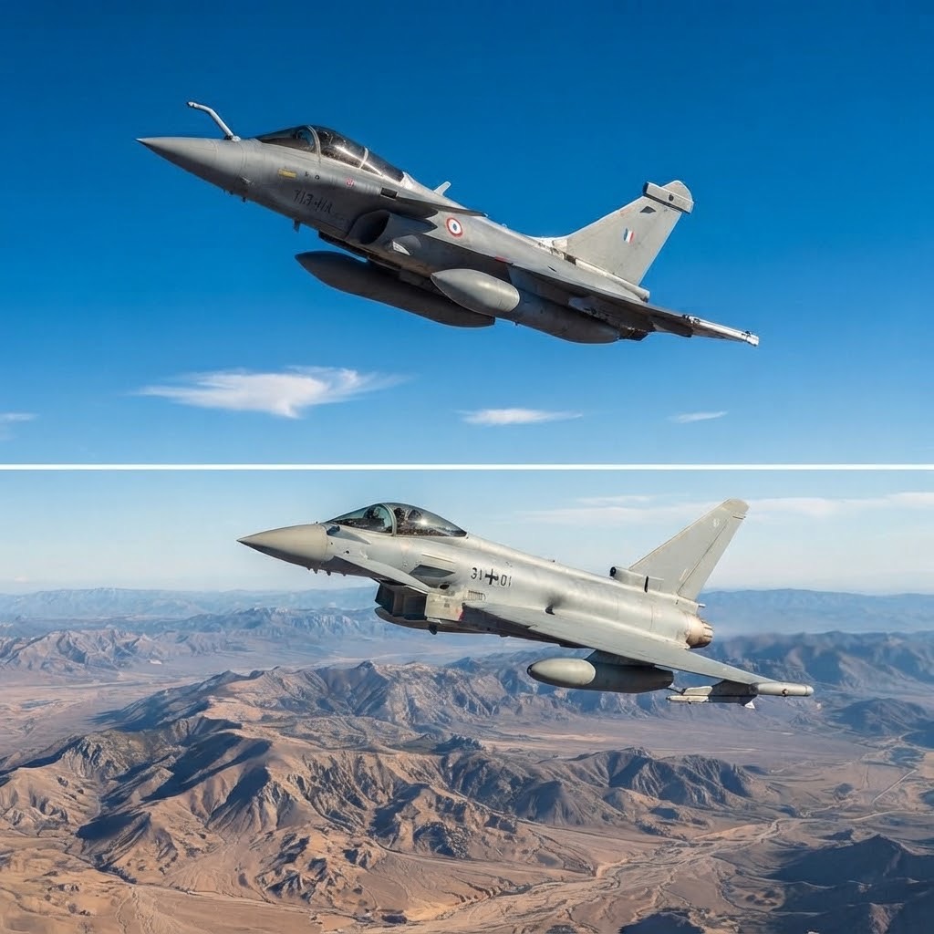 Rafale vs Eurofighter Typhoon: Europe's Fighters Compared — article header image