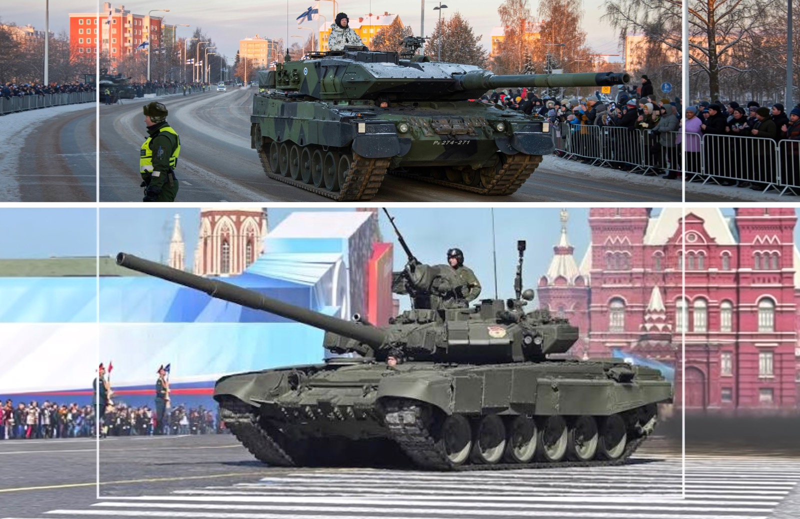Leopard 2A7 vs T-90M: Main Battle Tanks Compared — article header image