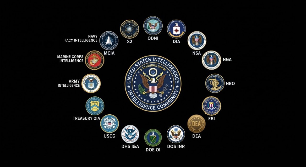 Comunidad de Inteligencia de EE. UU.: CIA, NSA, FBI y más