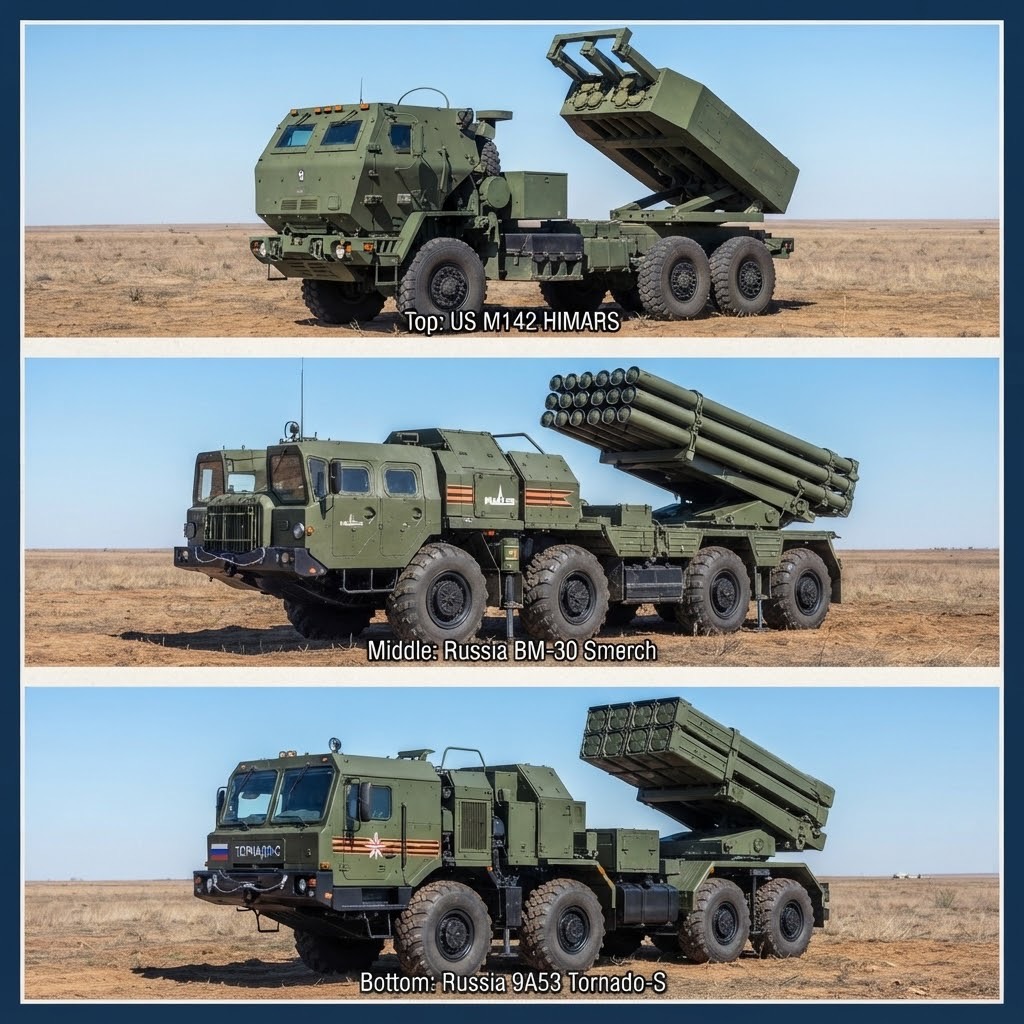 HIMARS vs Smerch and Tornado-S: Precision versus Saturation — article header image